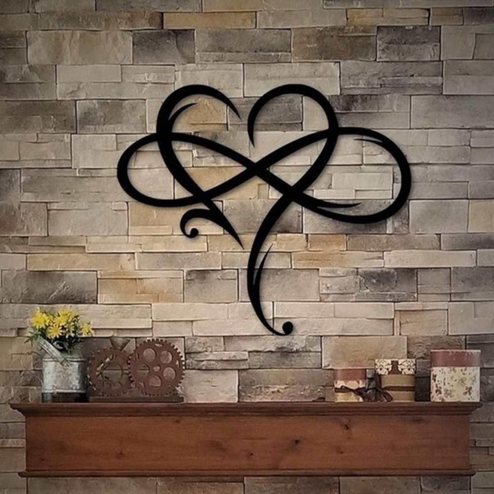 Heart Infinity Wall Plaque NWT